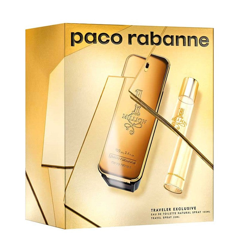 Paco Rabanne 1 Million Traveler Exclusive Set 100ml + 20ml EDT MEN