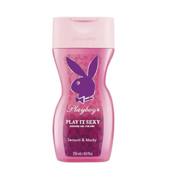 Playboy Play it Sexy Shower Gel for Her Sensual and Musky 250ml Women