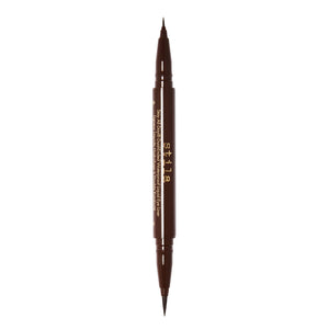 Stila Stay All Day Dual-Ended Waterproof Liquid Eye Liner (Original & Micro Tip) 1ml - Dark Brown