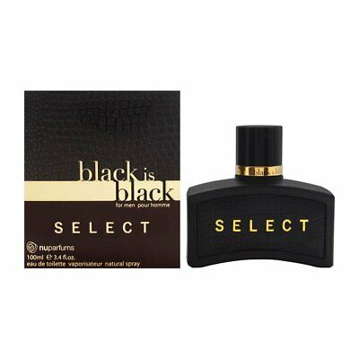 NU Parfums Black is Black Select 100mL MEN