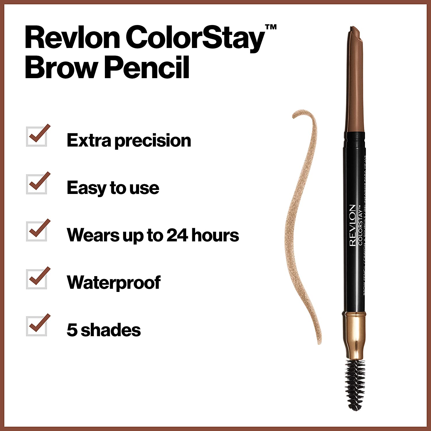 Revlon Colorstay Brow Pencil - 0.35g