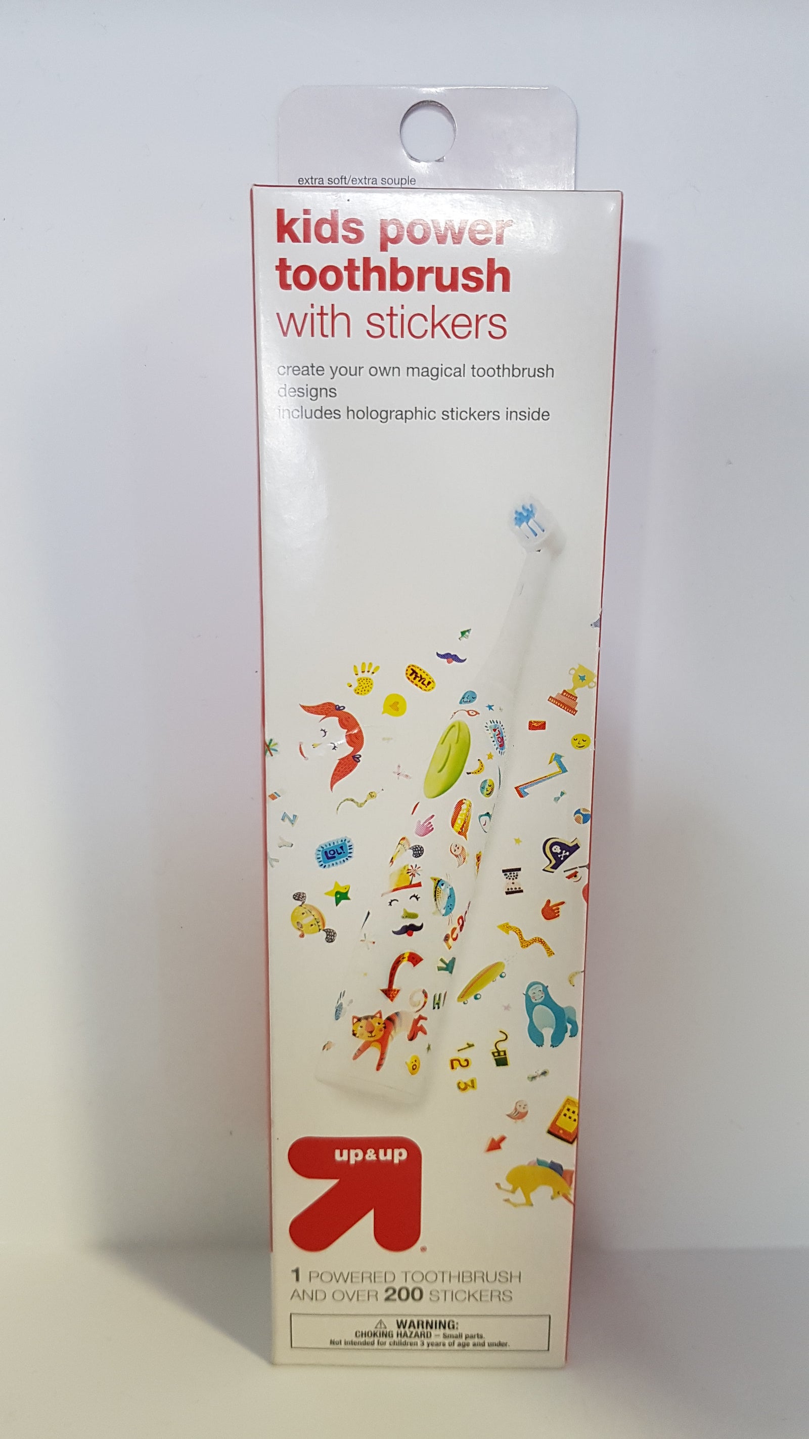 Up&Up Kids Power Toothbrush with Stickers