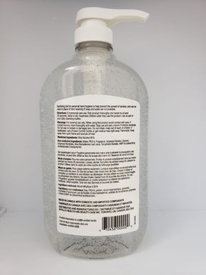 Natural Concepts Sanitizing Gel 946ml with Pump