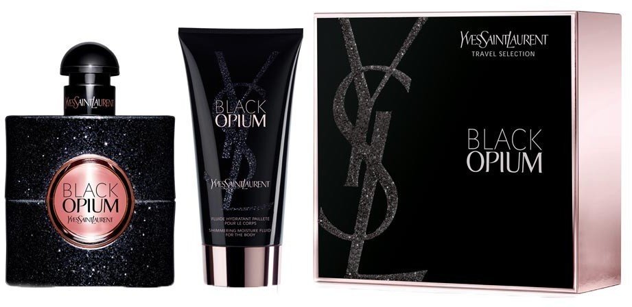 YSL Yves Saint Laurent Black Opium Travel Selection 2pc Set 50ml EDP Women