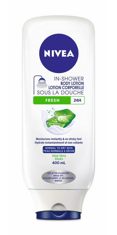 Nivea In Shower Body Lotion with Aloe Vera 400ml