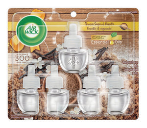 Air Wick Scented Oils 5 Fragrance 20ml each Bottle Refills Brown Sugar & Vanilla (Curbside Pickup Only)