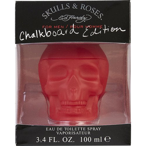 Ed Hardy Skulls & Roses 100ml EDT Chalkboard Edition Men