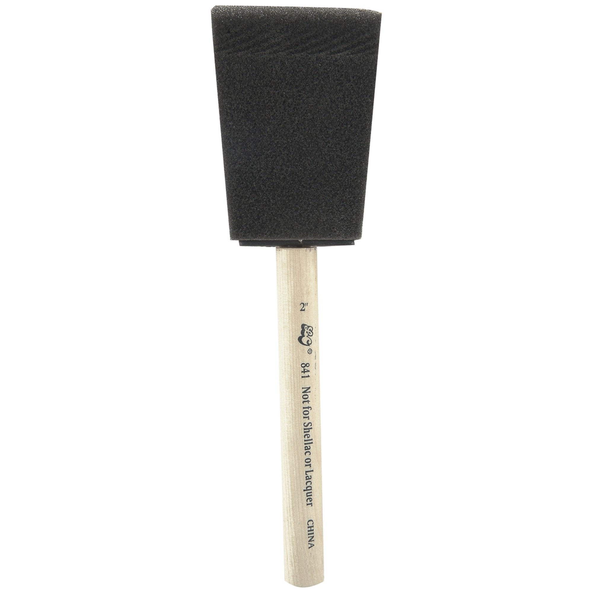 Foam Paint Brushes 3pc Set 5cm each in Black