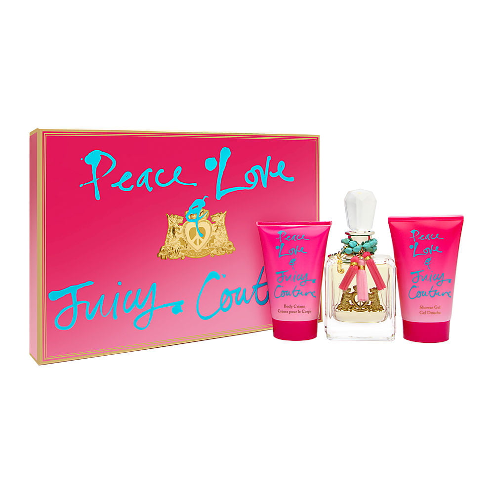 Juicy Couture Peace Love 3pc Set 100ml EDP Women