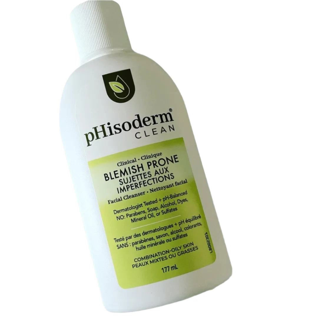 Phisoderm Clean Blemish Prone Facial Cleanser 177ml