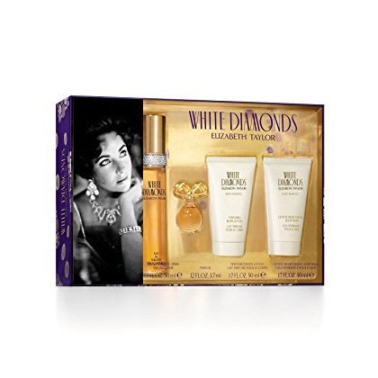 Elizabeth Taylor White Diamonds 4pc Set 50ml EDT Women