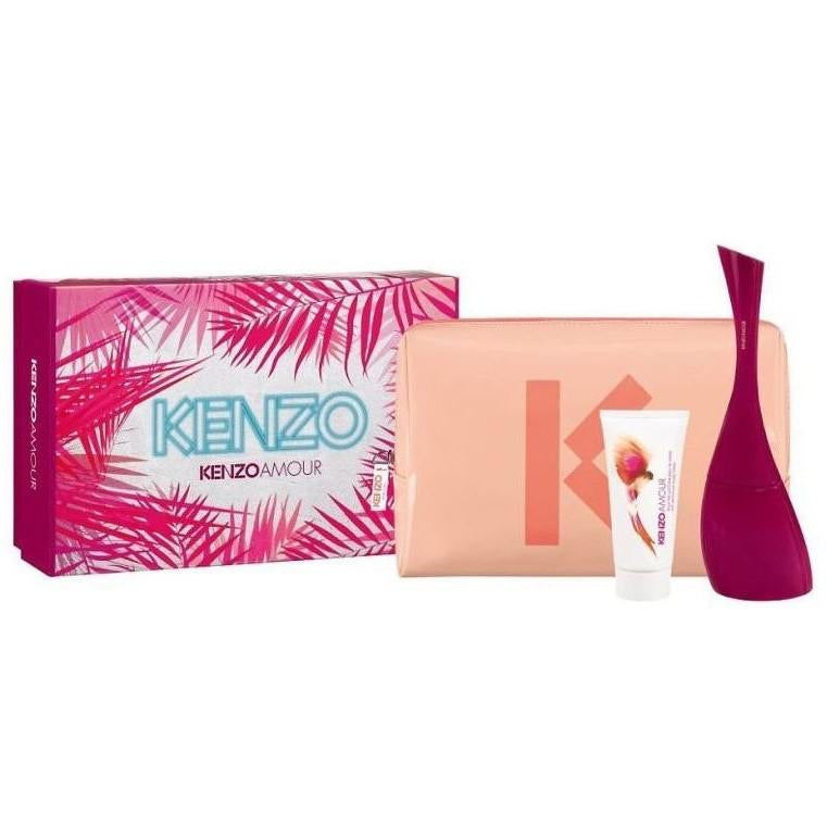 Kenzo Amour 3pc Set 100ml EDP including Pouch Women