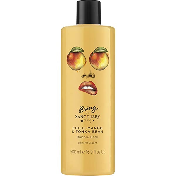 Being by Sanctuary Spa Chili Mango and Tonka Bean Bubble Bath 500ml