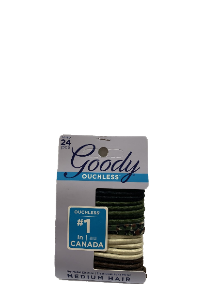 Goody Ouchless Hair Ties 24pcs- 14480