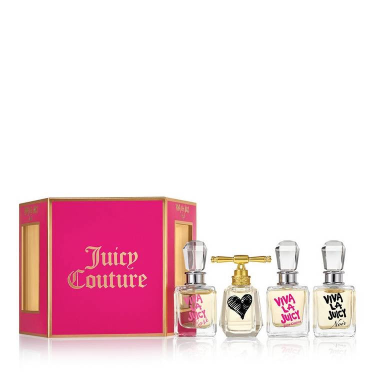 Juicy Couture Viva La Juicy 4pc Set x 5ml Women UPC: 719346217828