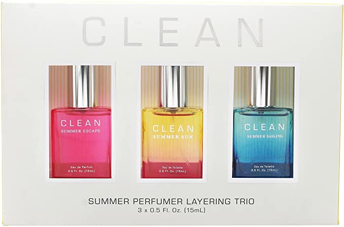 Clean Summer Perfuming Layering Trio 3 x 15ml