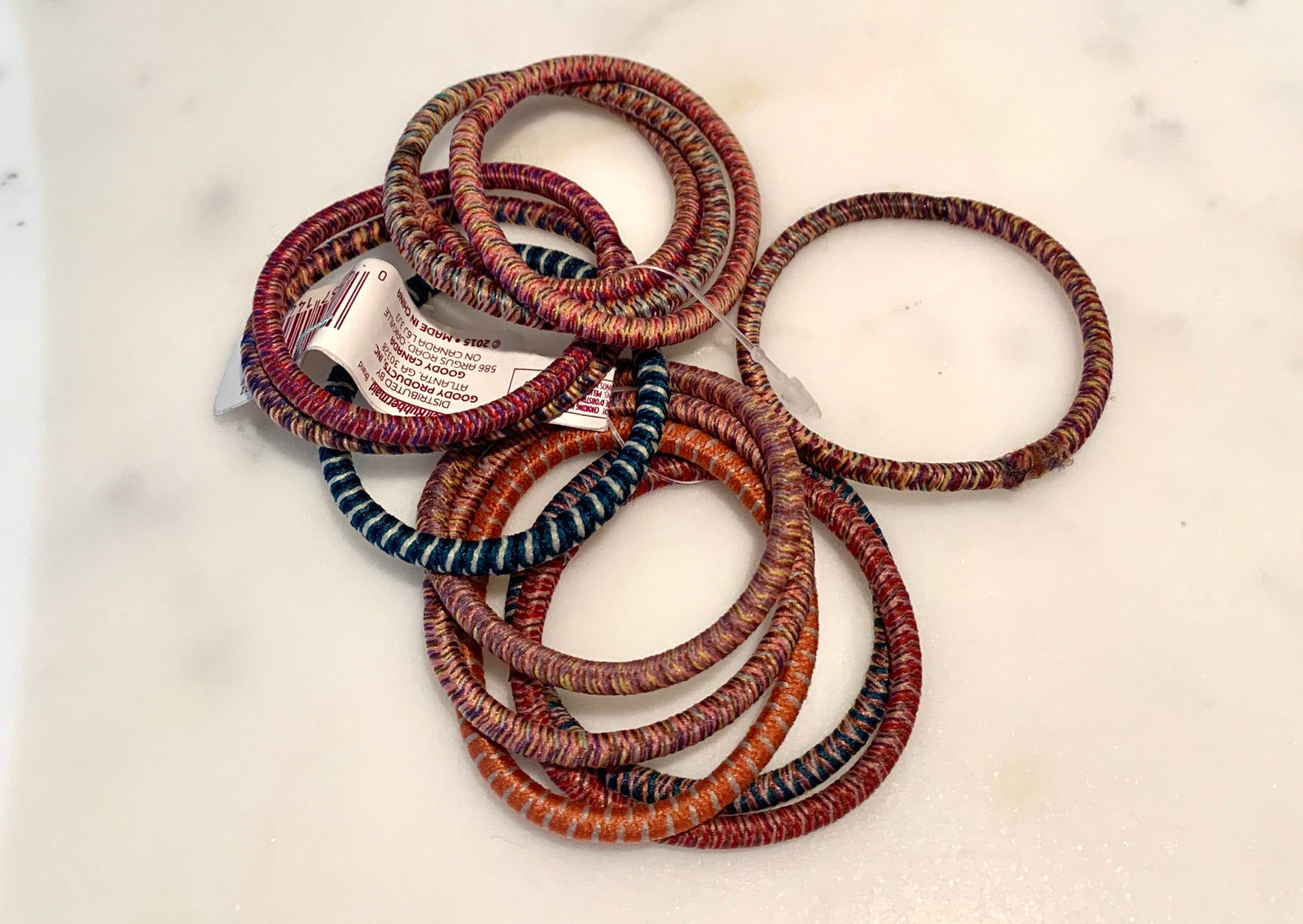 Goody No Metal Hair Ties 12pcs for Medium to Thick Hair- 14403