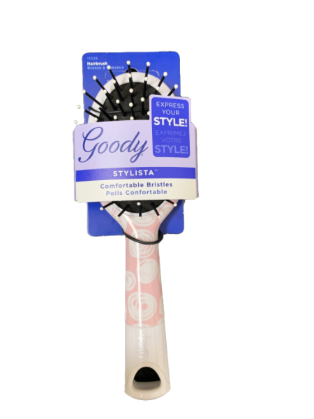 Goody Stylista Comfortable Bristles Travel Hairbrush (Round) - 11226