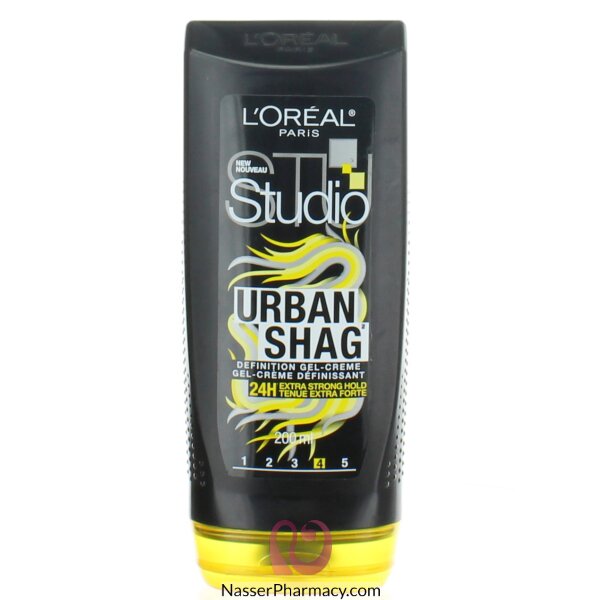 L'Oreal Studio Urban Shag 4 Gel 200ml