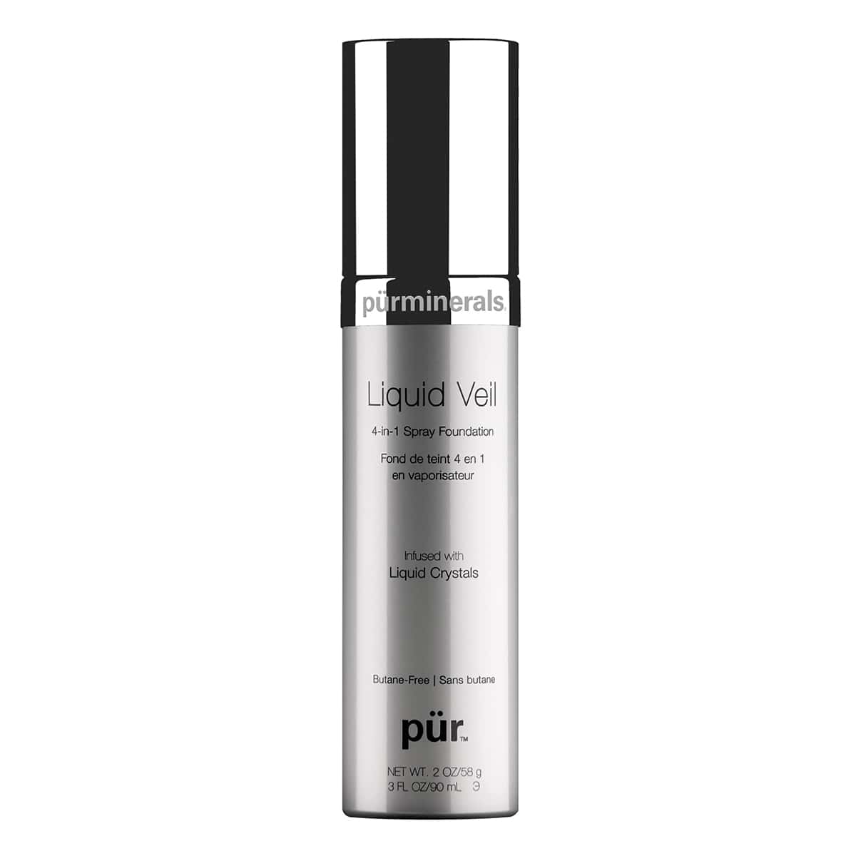 Pur Liquid Veil 4-in-1 Spray Foundation 90ml - Light