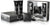 New Brand Extasia Black 4pc Set 100ml EDT Men