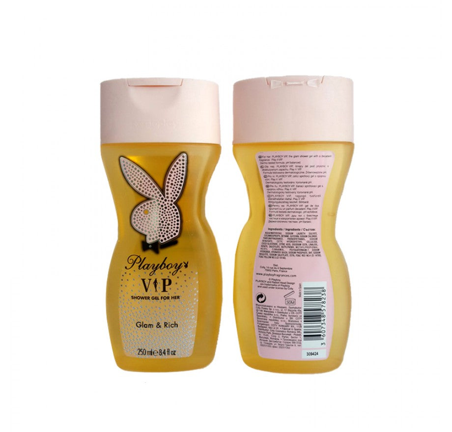 Playboy VIP Shower Gel for Her Glam and Rich Shower Gel 250ml