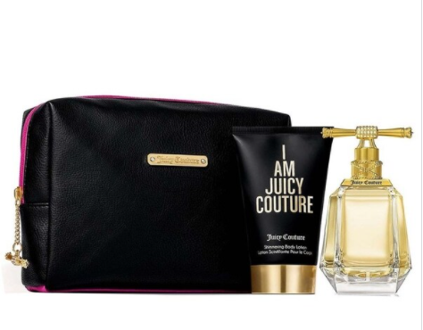 Viva I Am Juicy Couture EDP 3pc Set 100ml EDP Women (w/ Black Purse)