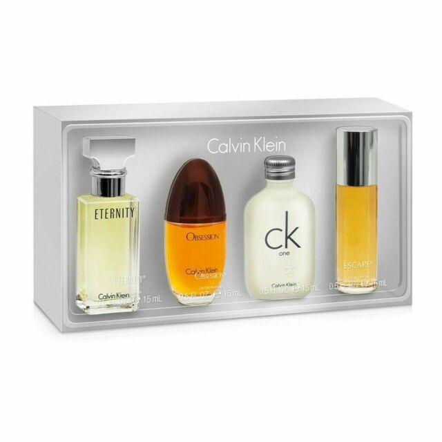 Calvin Klein Mini 4pc Set x 15ml Women
